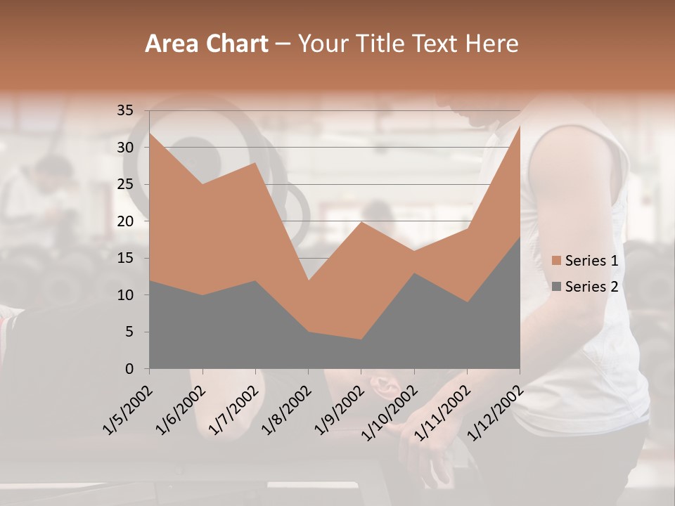 Biceps Working Powerful PowerPoint Template