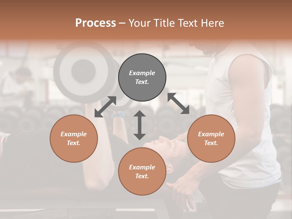 Biceps Working Powerful PowerPoint Template