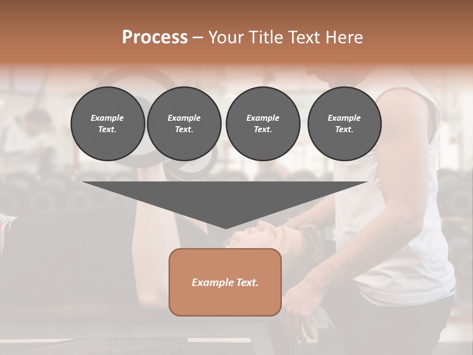 Biceps Working Powerful PowerPoint Template