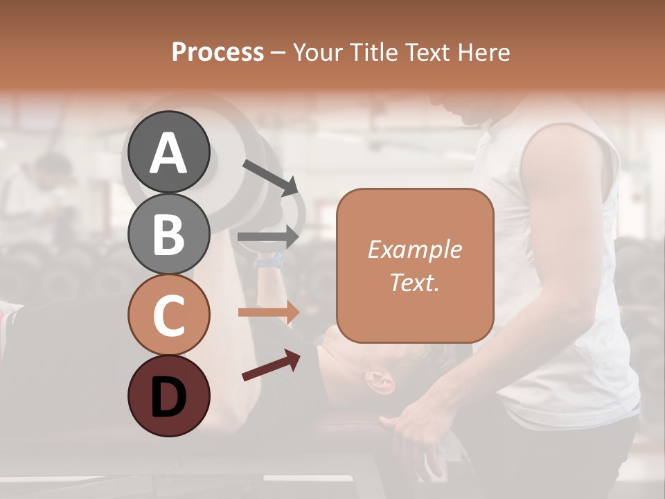 Biceps Working Powerful PowerPoint Template