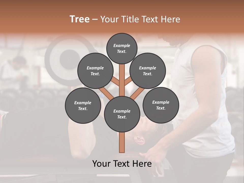 Biceps Working Powerful PowerPoint Template