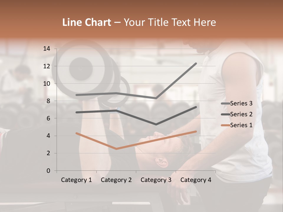 Biceps Working Powerful PowerPoint Template
