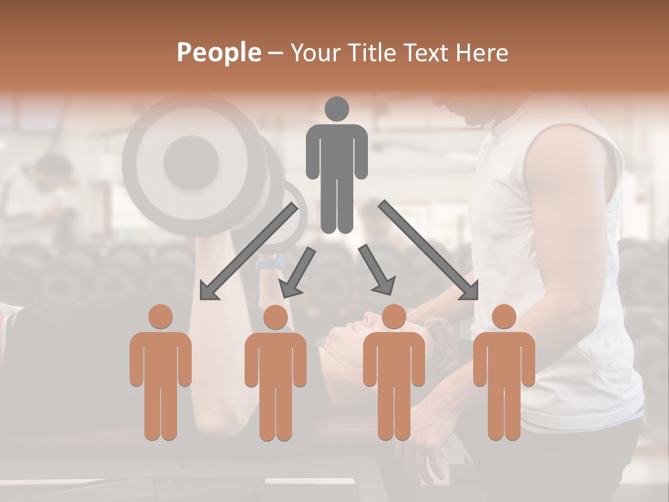 Biceps Working Powerful PowerPoint Template