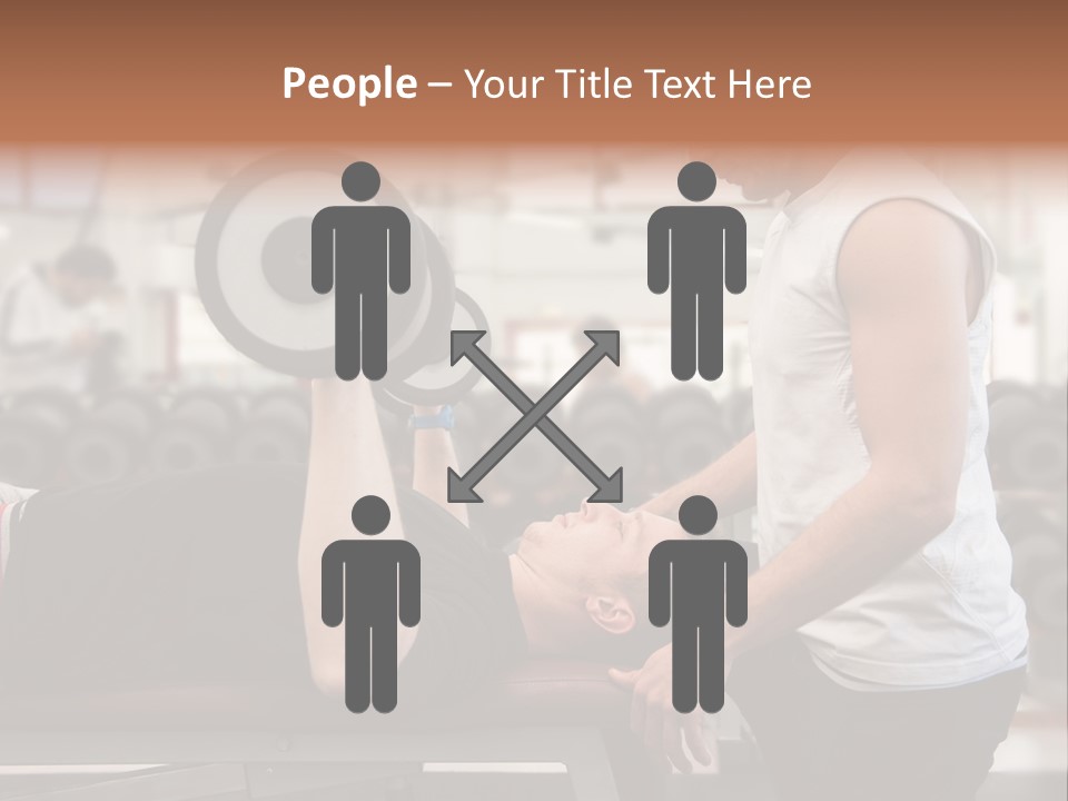 Biceps Working Powerful PowerPoint Template