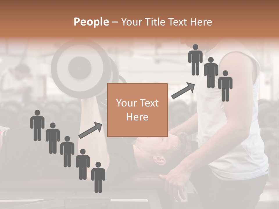 Biceps Working Powerful PowerPoint Template