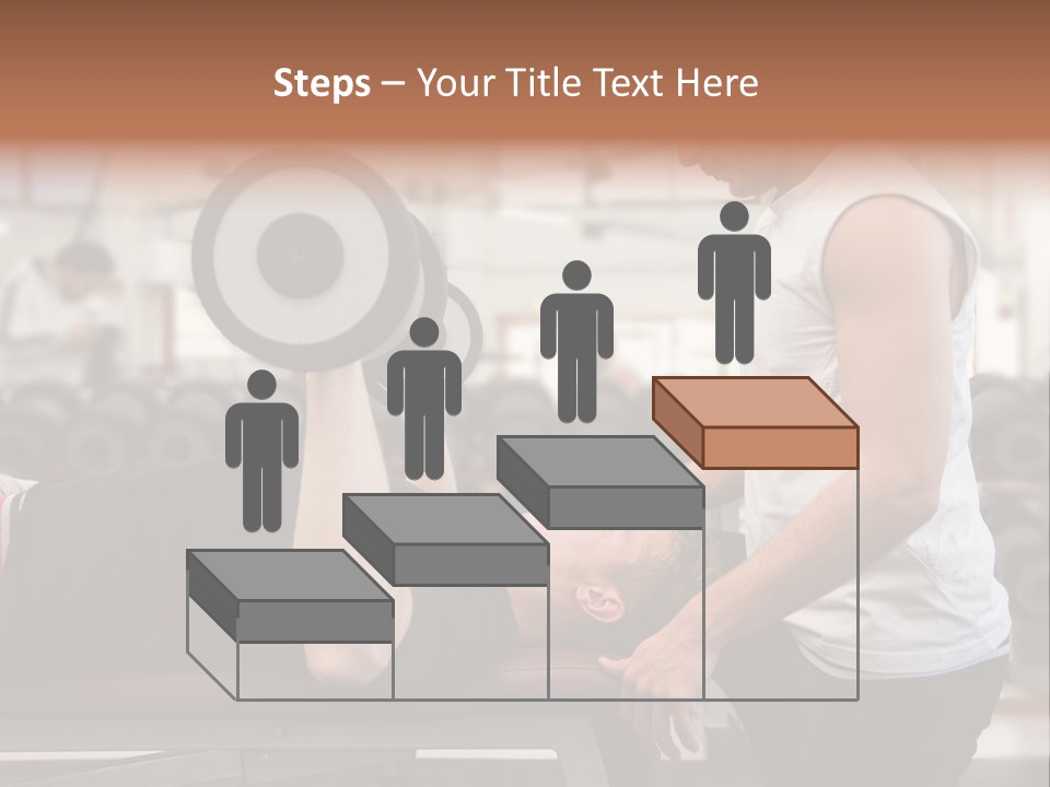 Biceps Working Powerful PowerPoint Template