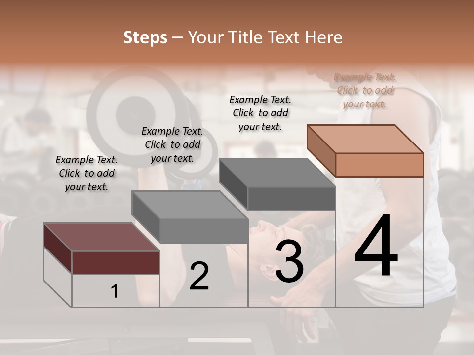 Biceps Working Powerful PowerPoint Template