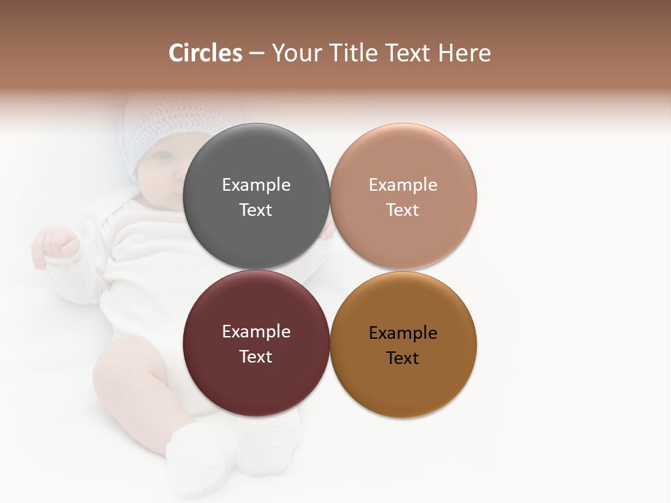 Adorable Warm Baby Cap PowerPoint Template