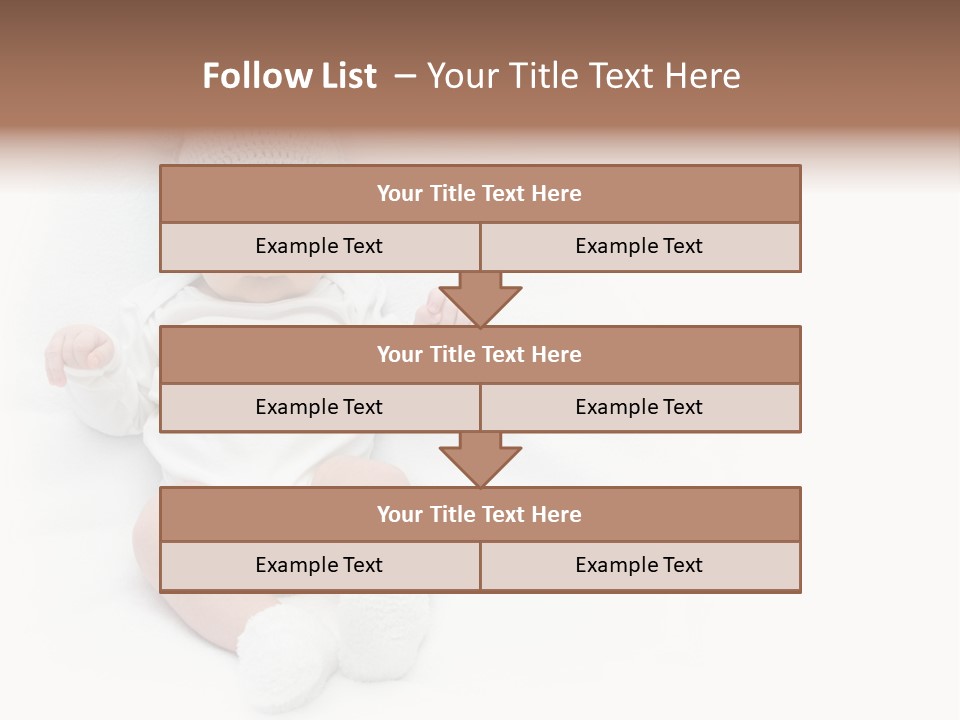 Adorable Warm Baby Cap PowerPoint Template