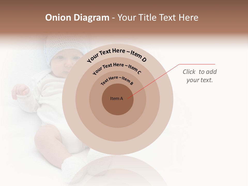 Adorable Warm Baby Cap PowerPoint Template