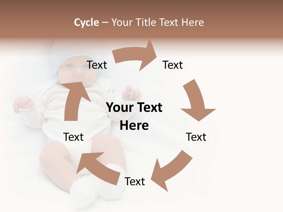 Adorable Warm Baby Cap PowerPoint Template