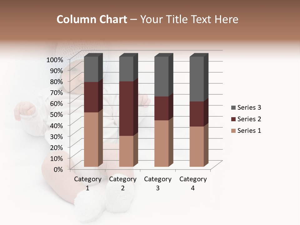 Adorable Warm Baby Cap PowerPoint Template