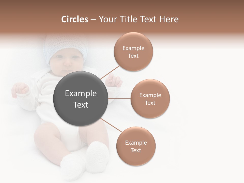 Adorable Warm Baby Cap PowerPoint Template