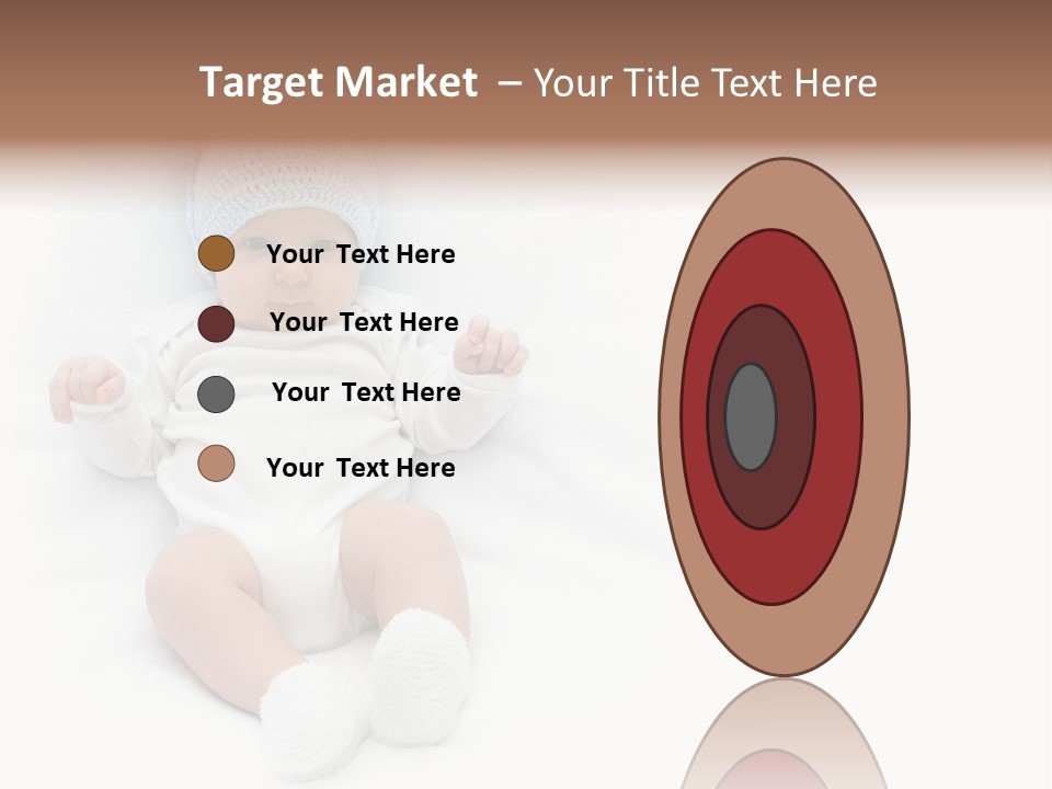 Adorable Warm Baby Cap PowerPoint Template