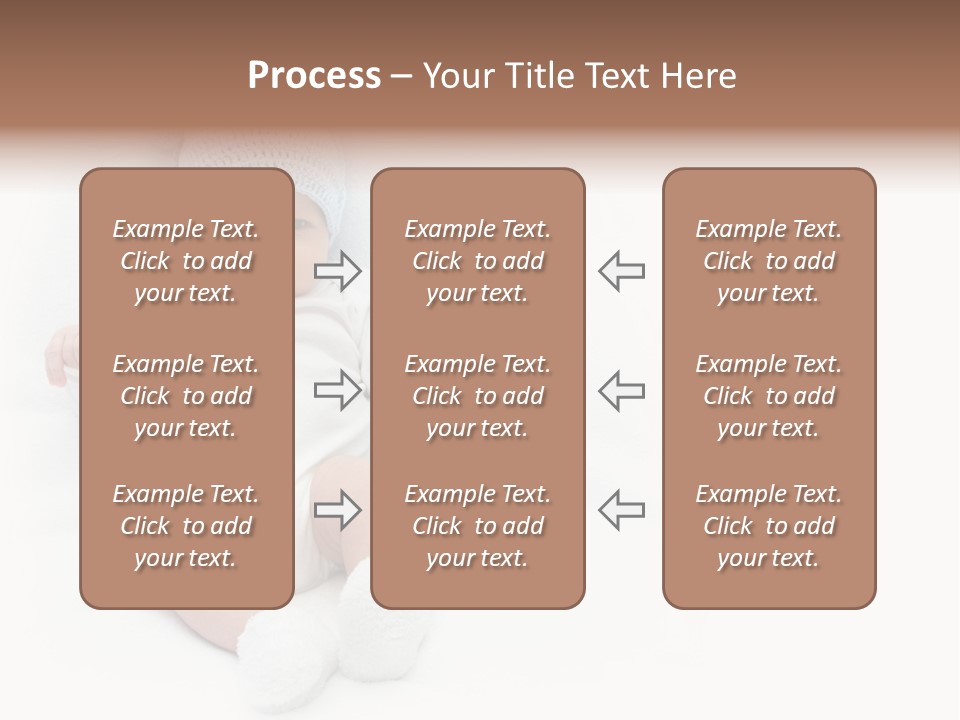 Adorable Warm Baby Cap PowerPoint Template