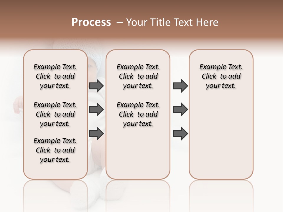 Adorable Warm Baby Cap PowerPoint Template