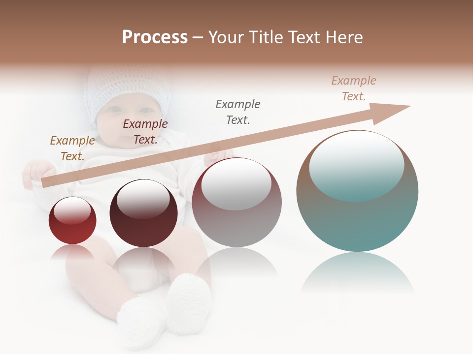 Adorable Warm Baby Cap PowerPoint Template