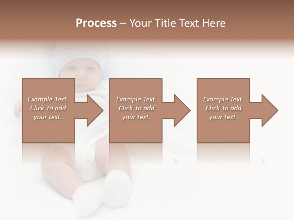 Adorable Warm Baby Cap PowerPoint Template