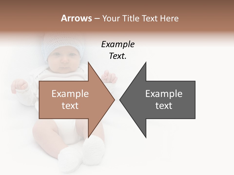 Adorable Warm Baby Cap PowerPoint Template