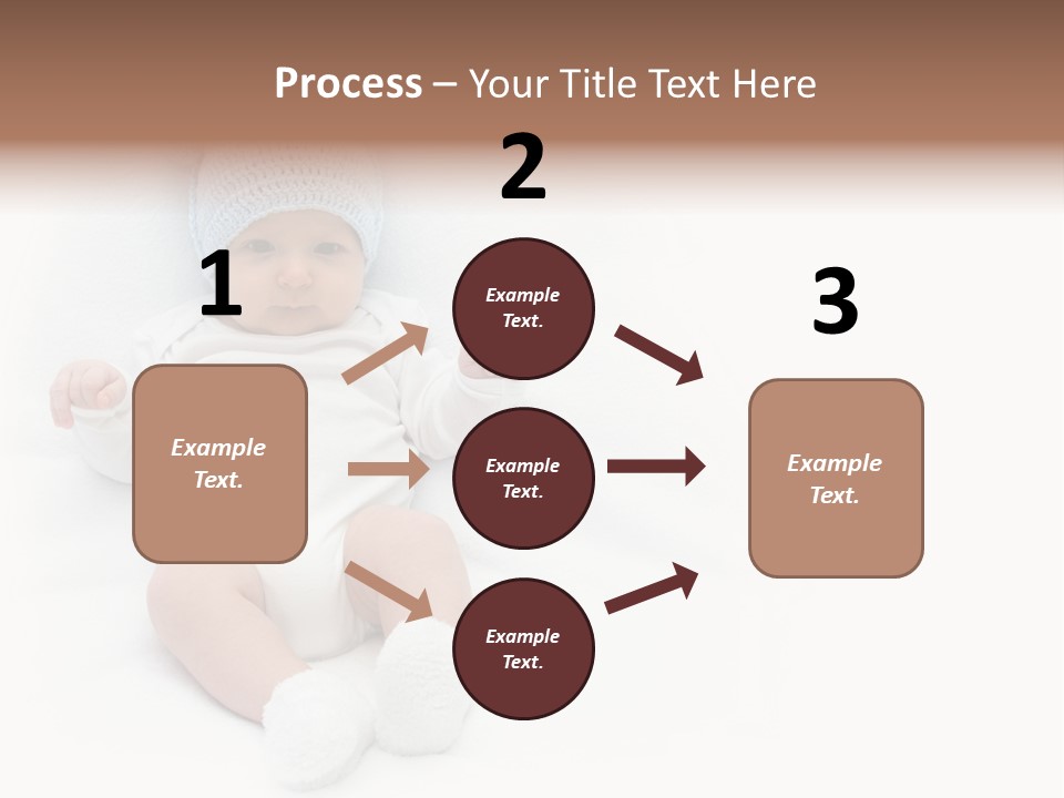 Adorable Warm Baby Cap PowerPoint Template