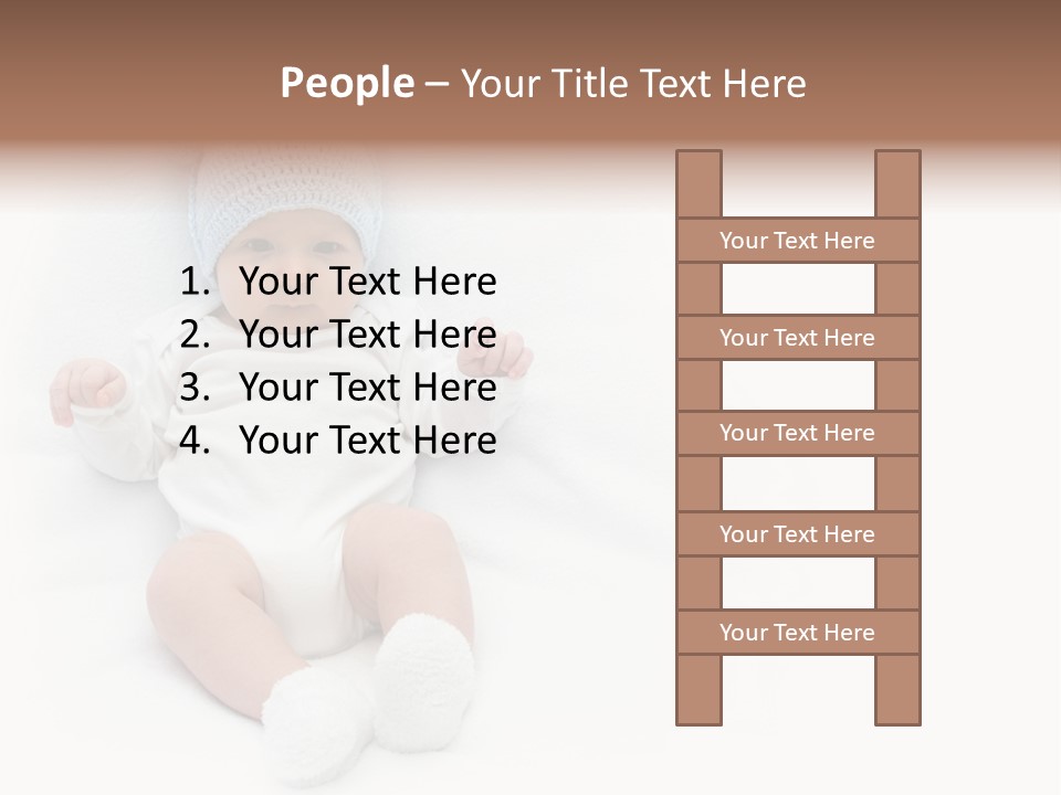 Adorable Warm Baby Cap PowerPoint Template