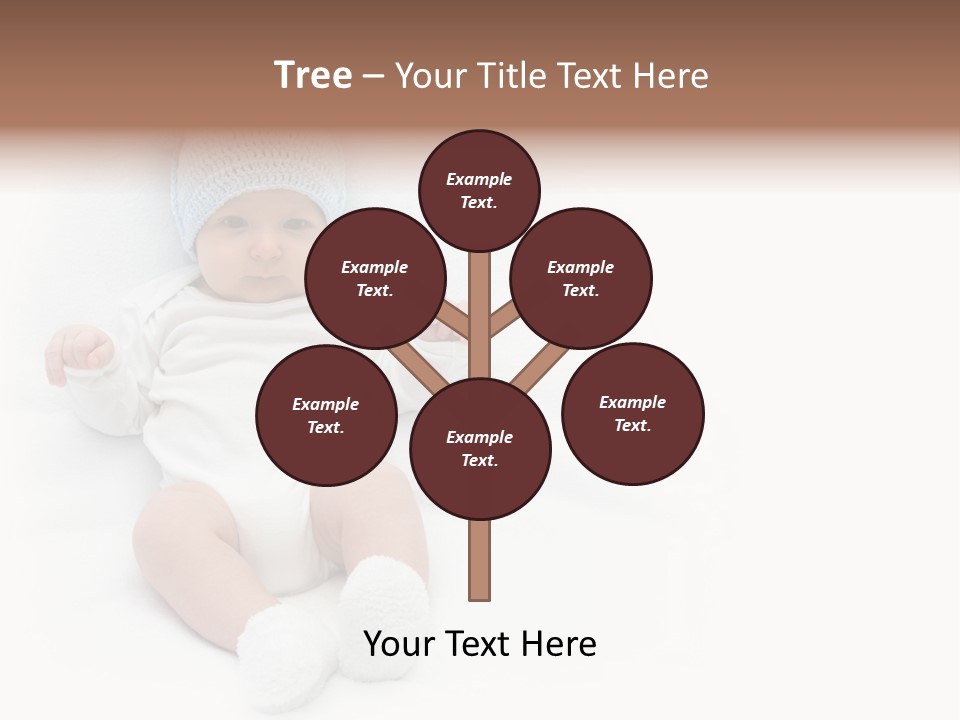 Adorable Warm Baby Cap PowerPoint Template