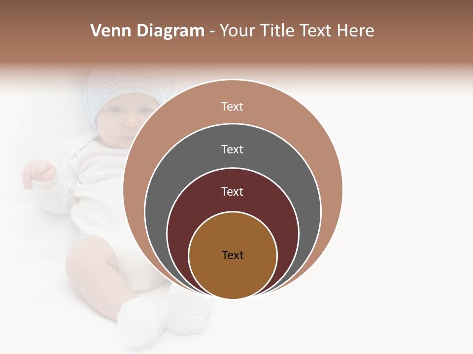 Adorable Warm Baby Cap PowerPoint Template