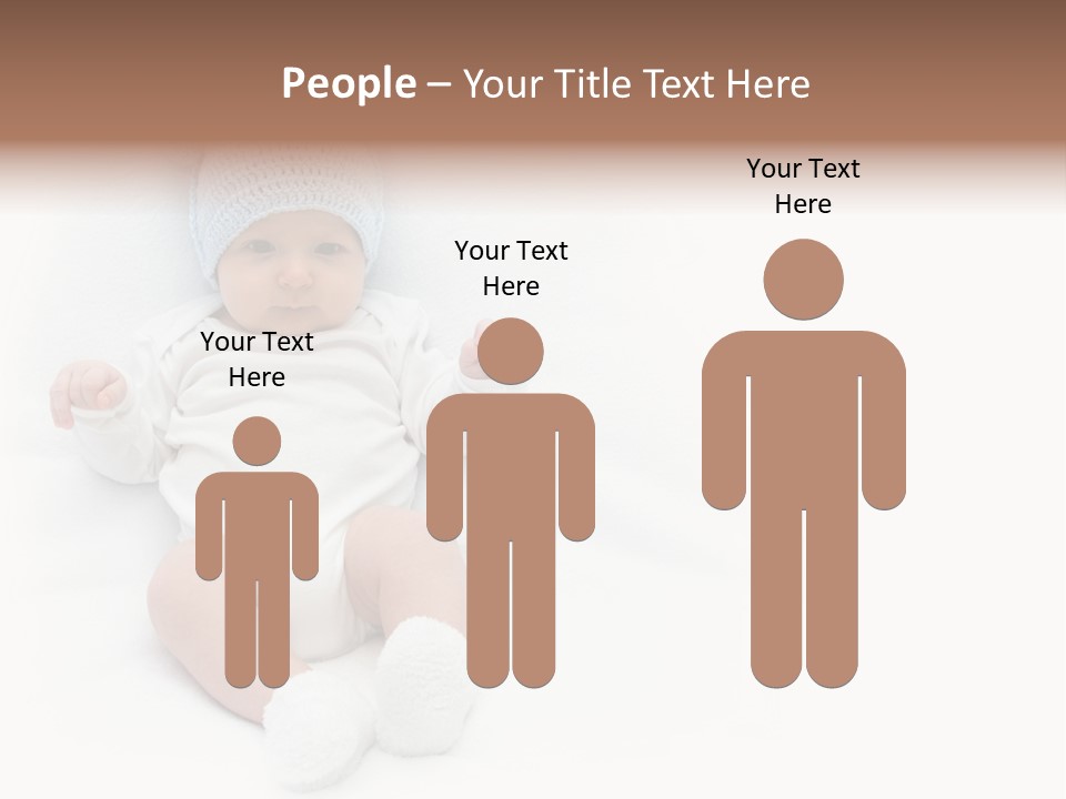 Adorable Warm Baby Cap PowerPoint Template