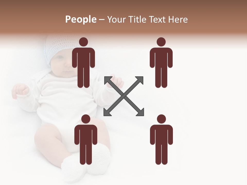 Adorable Warm Baby Cap PowerPoint Template