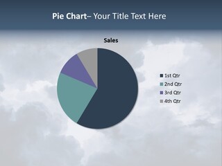 Gray Cloud Overcast PowerPoint Template