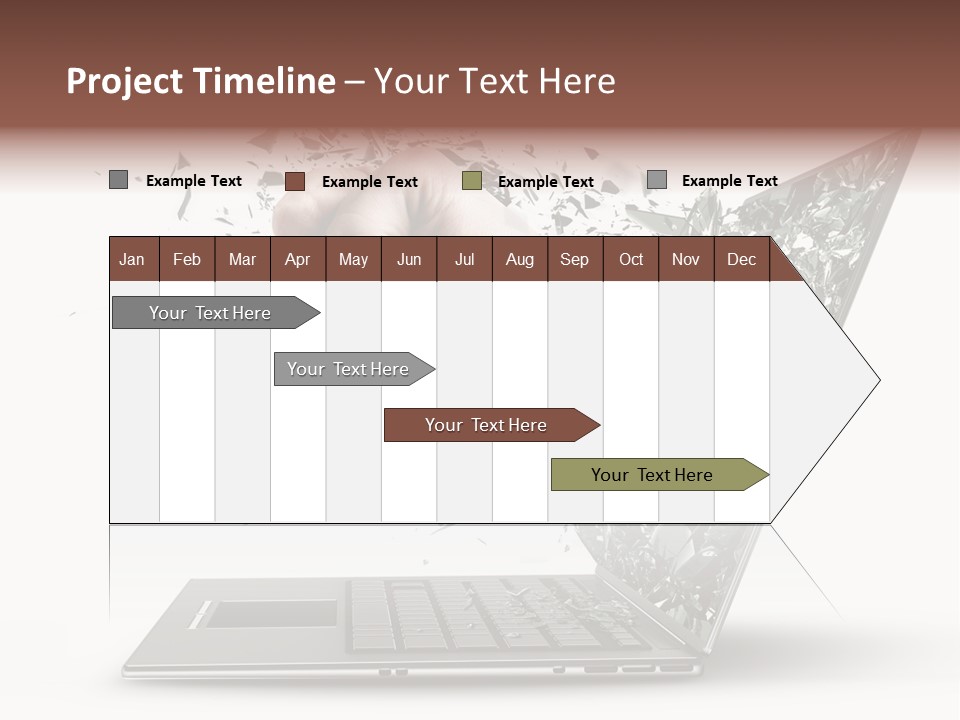 Desktop Key Surprise PowerPoint Template