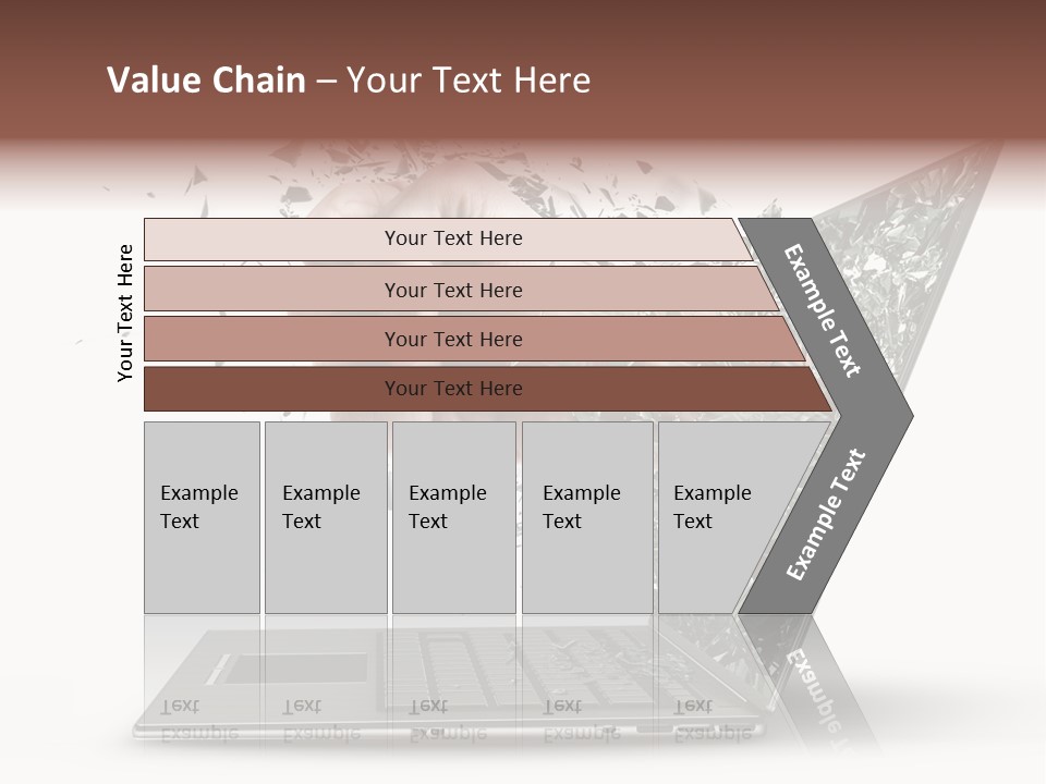 Desktop Key Surprise PowerPoint Template