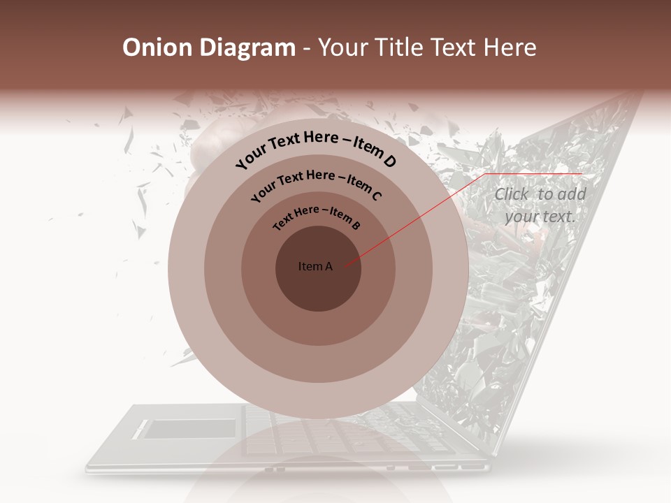 Desktop Key Surprise PowerPoint Template