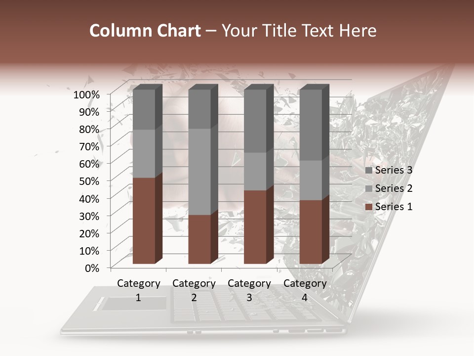 Desktop Key Surprise PowerPoint Template
