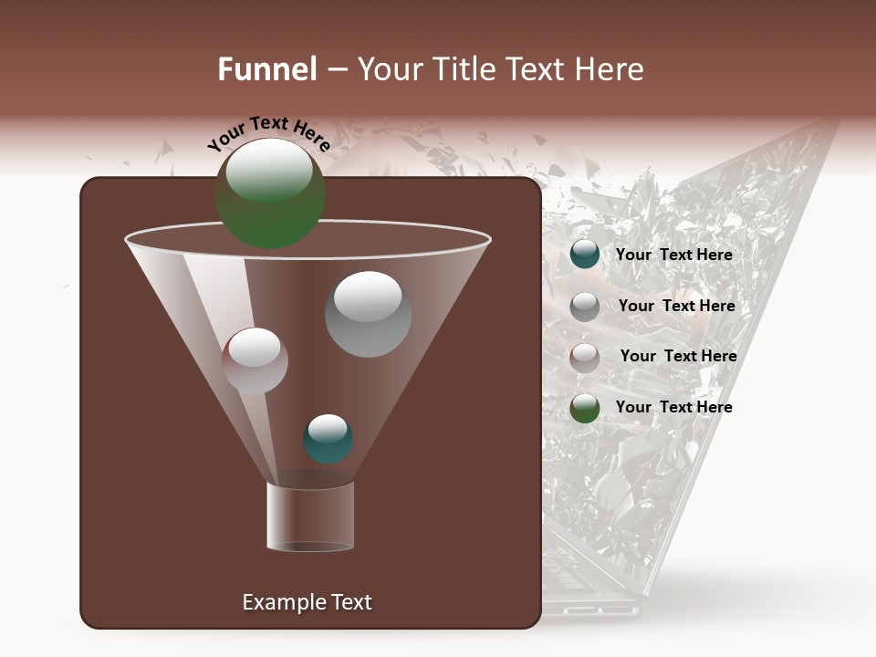 Desktop Key Surprise PowerPoint Template