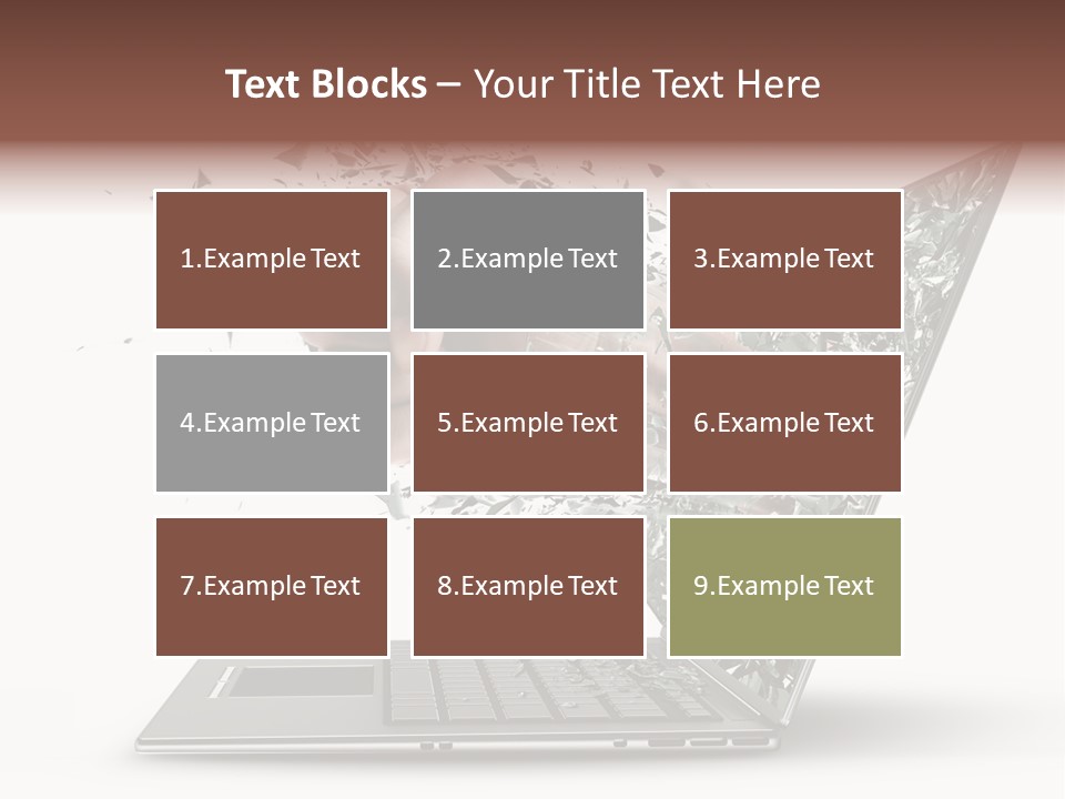 Desktop Key Surprise PowerPoint Template