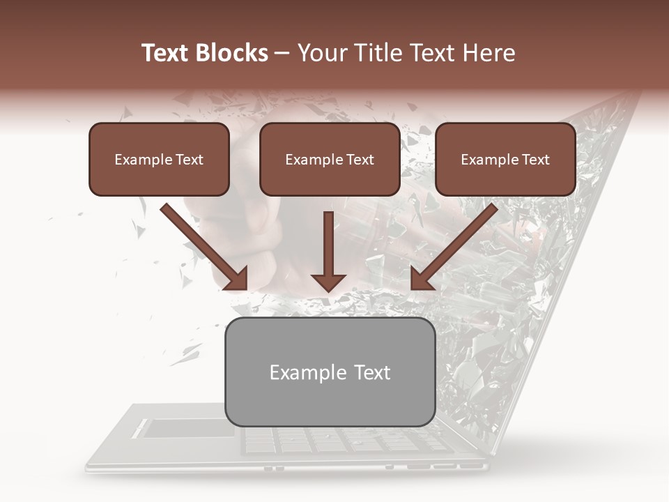 Desktop Key Surprise PowerPoint Template