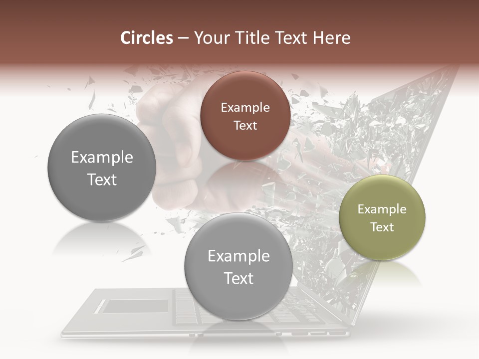 Desktop Key Surprise PowerPoint Template