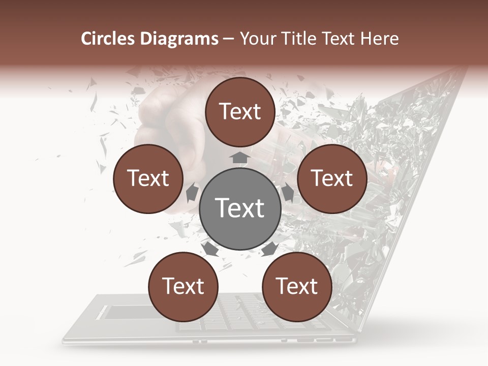 Desktop Key Surprise PowerPoint Template
