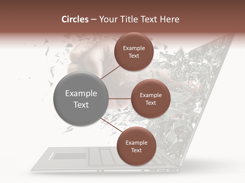 Desktop Key Surprise PowerPoint Template