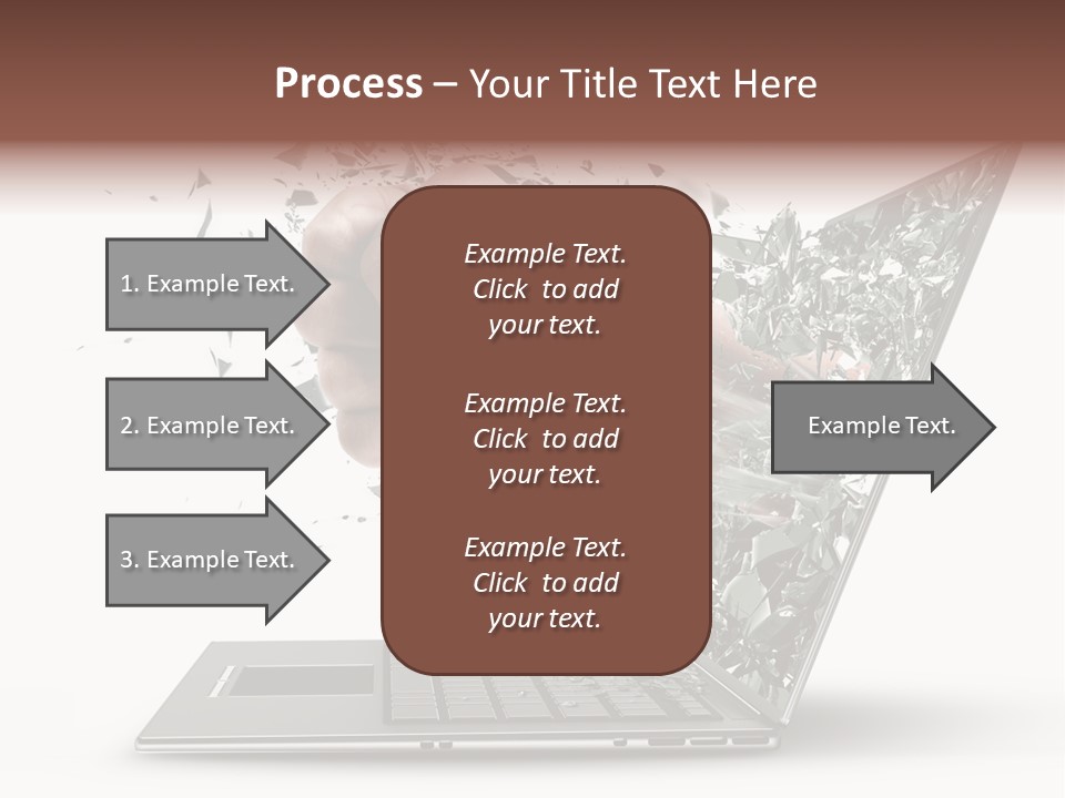 Desktop Key Surprise PowerPoint Template
