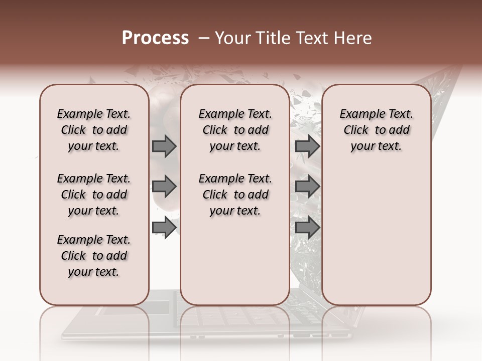 Desktop Key Surprise PowerPoint Template