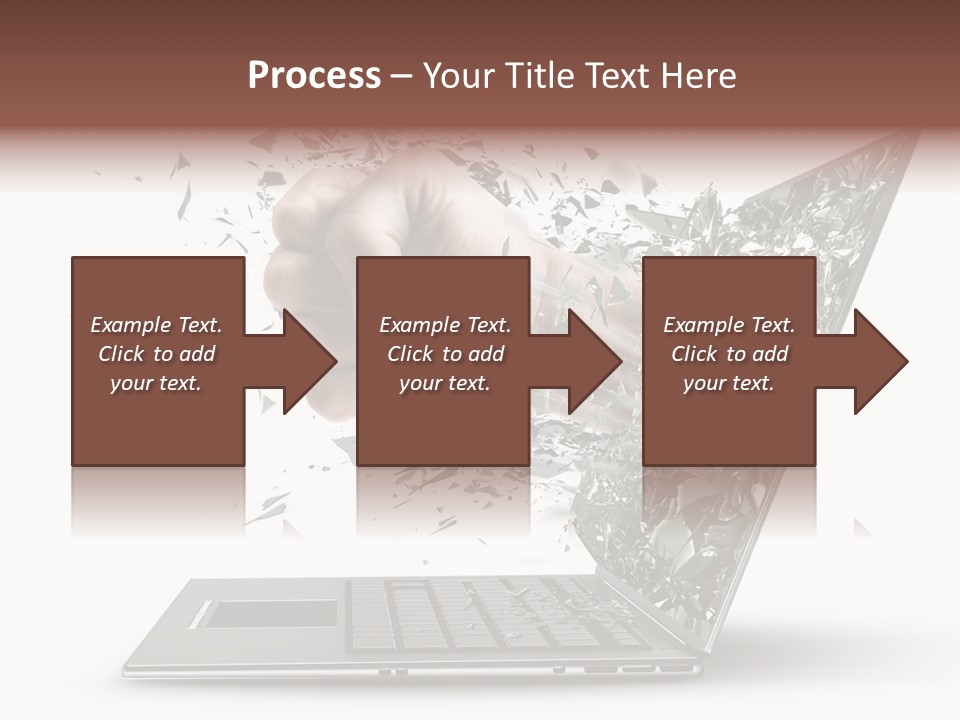 Desktop Key Surprise PowerPoint Template