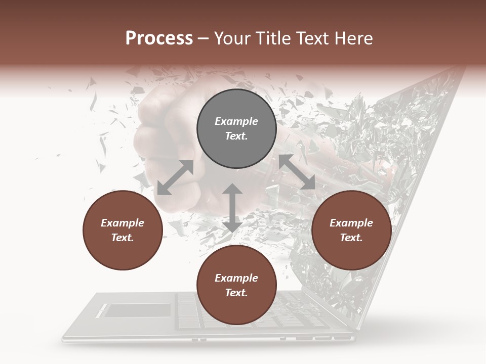 Desktop Key Surprise PowerPoint Template