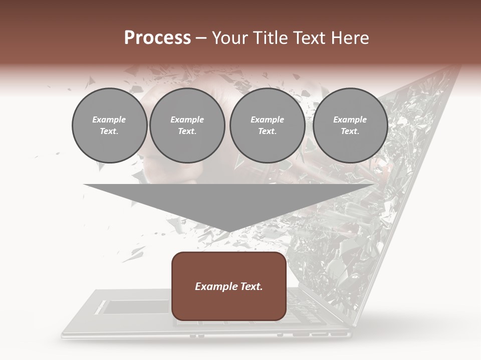 Desktop Key Surprise PowerPoint Template