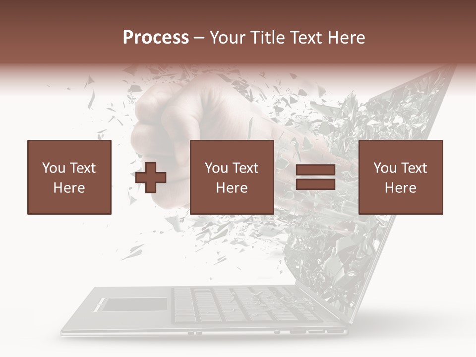 Desktop Key Surprise PowerPoint Template