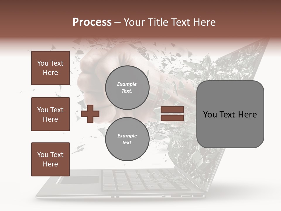 Desktop Key Surprise PowerPoint Template