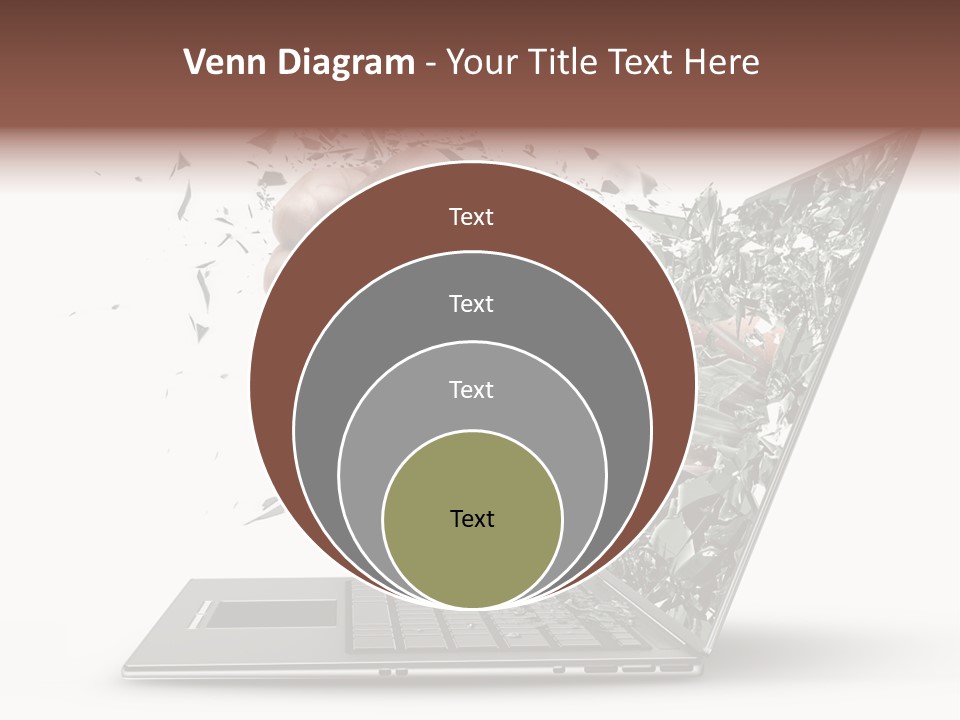 Desktop Key Surprise PowerPoint Template