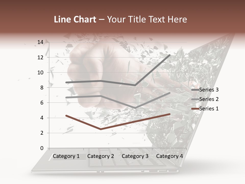 Desktop Key Surprise PowerPoint Template