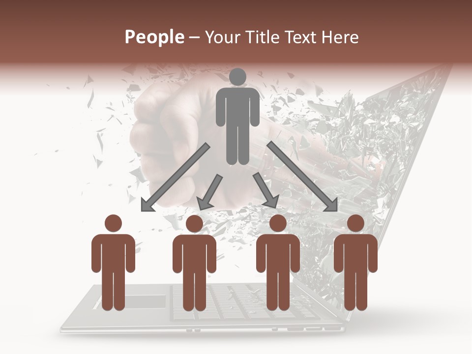 Desktop Key Surprise PowerPoint Template